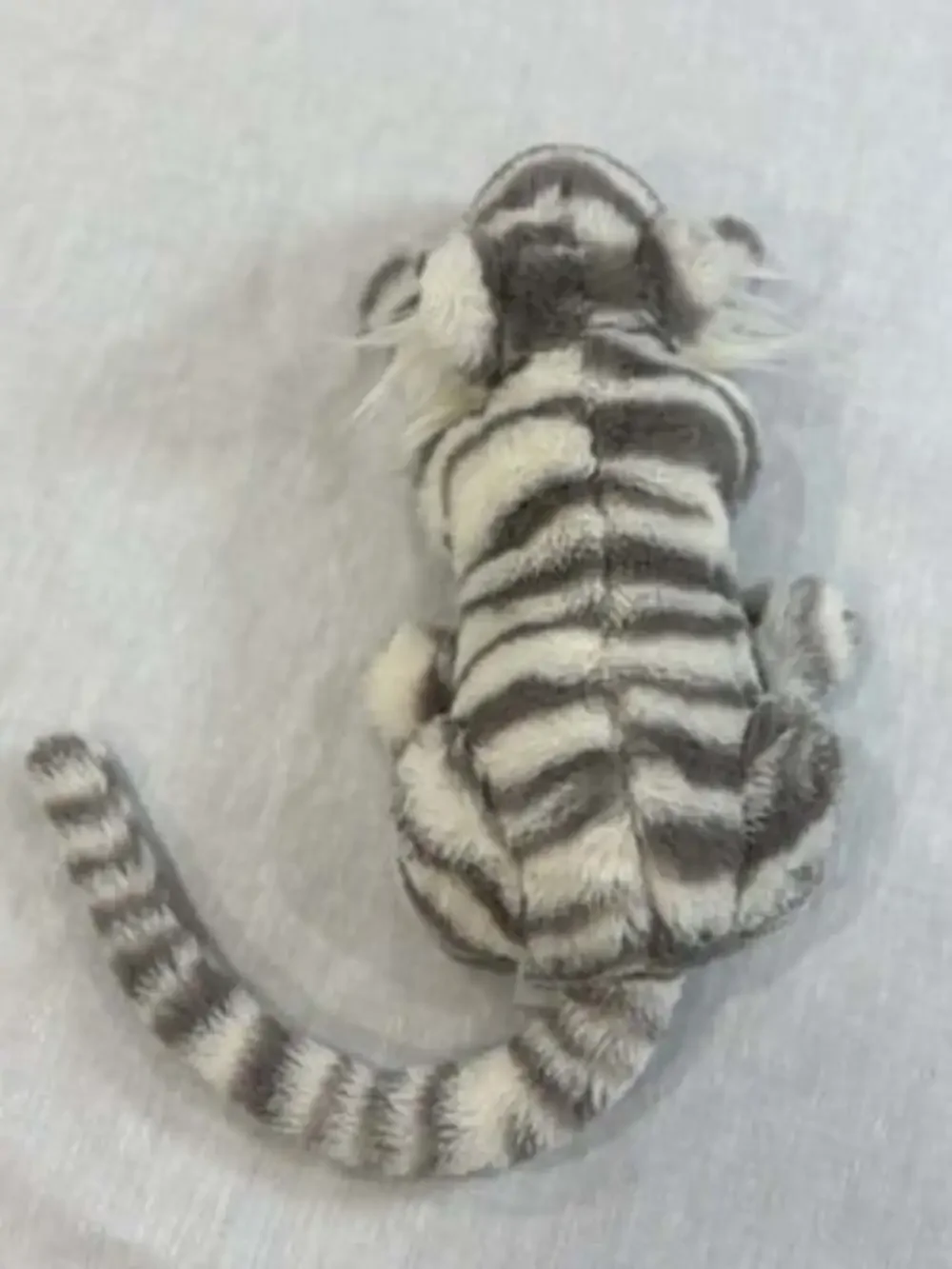 Jellycat SACHA SNOW TIGER - Small Plush - Brand New with Tags